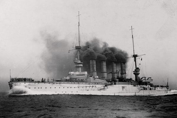 barcos alemanes Batalla de Coronel 1914