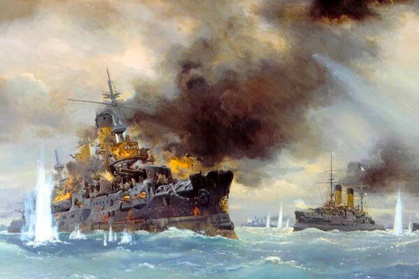 qué fue la Batalla de Tsushima