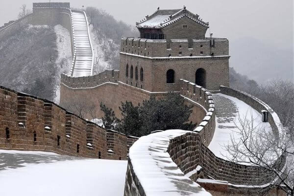 cómo es la gran muralla de China