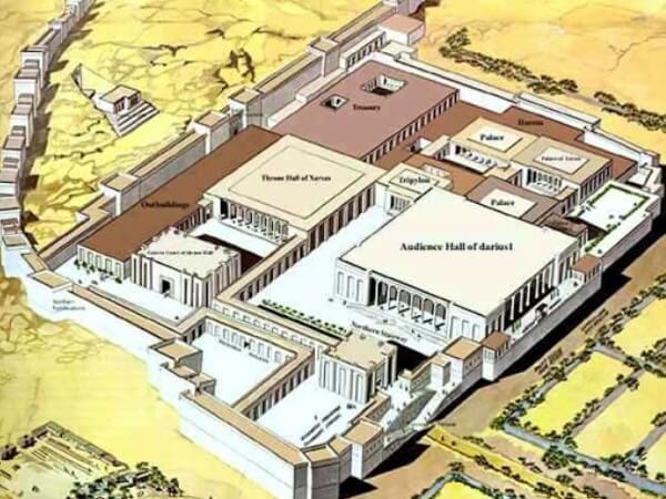 cómo era el Palacio de Persépolis