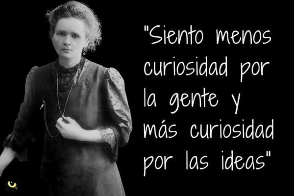 frase célebre de Marie Curie