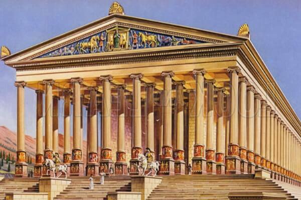 dónde está el templo de Artemisa
