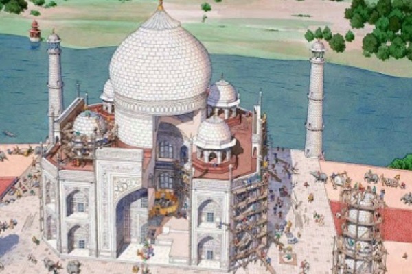 en qué año se construyó el Taj Mahal