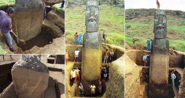cómo se fabricaron los moai