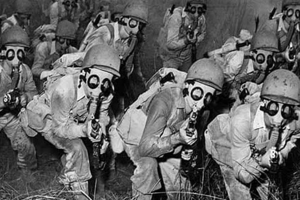 ¿Qué provocó la guerra química?