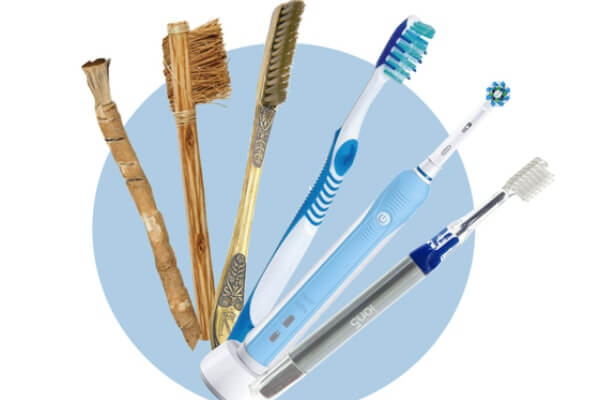 cómo es la evolución del cepillo de dientes