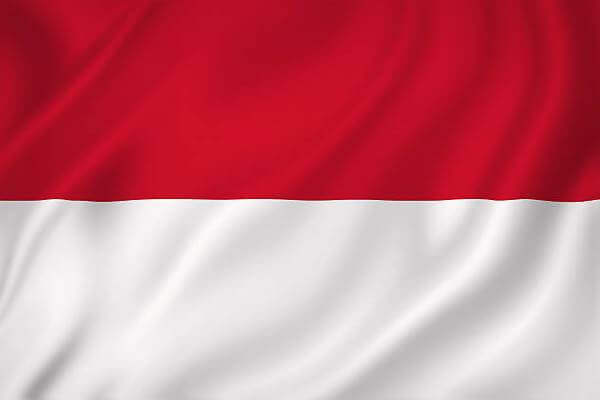 quién creó la bandera de Indonesia