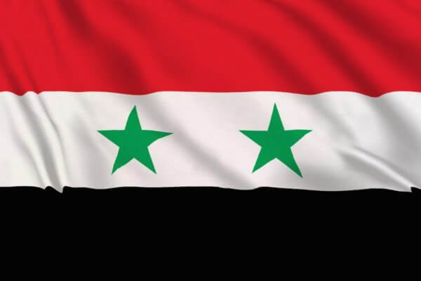 quién creó la bandera de Siria