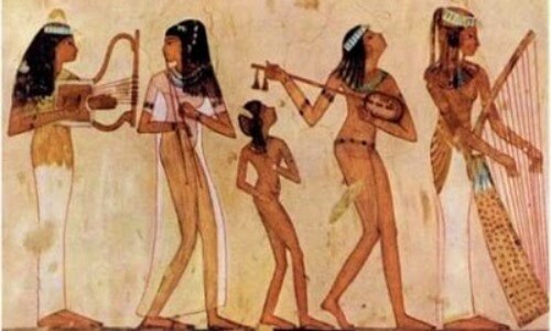  la música en el Antiguo Egipto