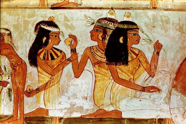 cosméticos en el Antiguo Egipto