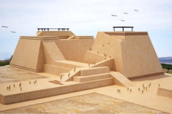 origen de las pirámides de los Mochicas