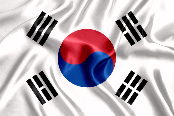 quién creó la bandera de Corea del Sur