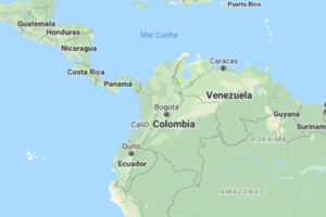 historia de los mapas de Colombia