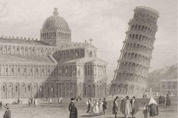 quién diseñó la Torre de Pisa