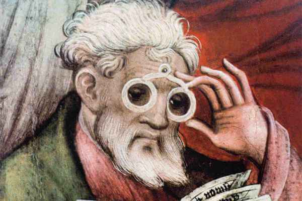 cuál es el origen de las gafas