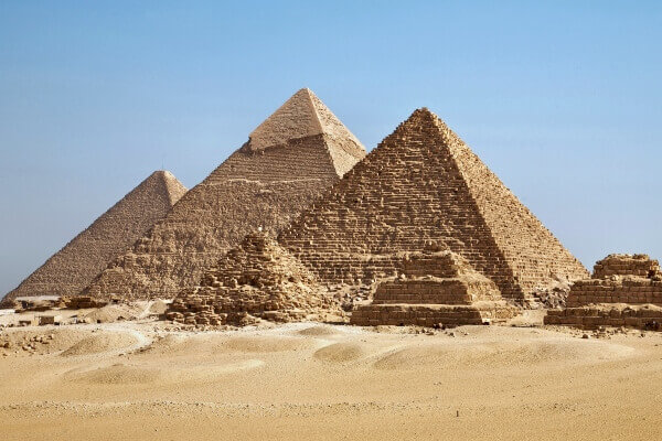 origen e historia pirámides de Guiza
