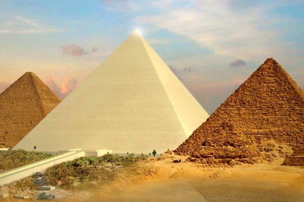 la gran pirámide maravilla mundo antiguo