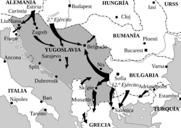 Yugoslavia en la segunda Guerra Mundial