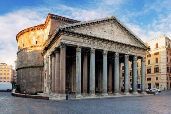 características y dimensiones del Panteón de Roma