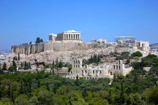 quién construyó Acrópolis de Atenas