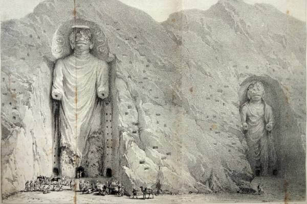 tallado budas de bamiyan