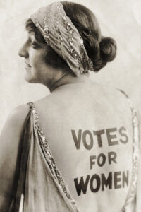 origen e historia del derecho a voto de la mujer
