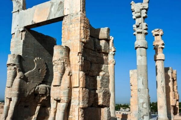cuándo se construyó el Palacio de Persépolis