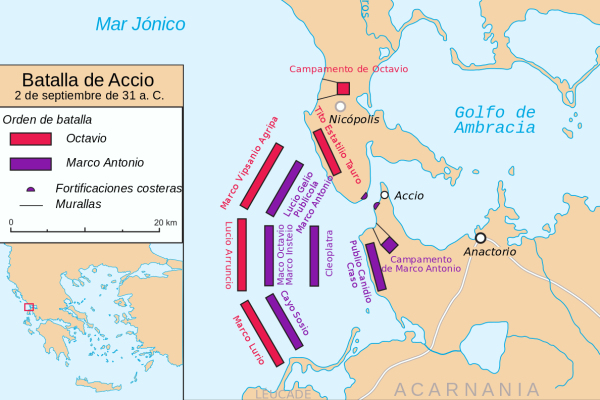 fecha batalla de Accio