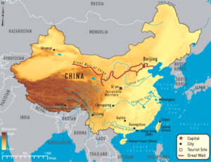 longitud muralla china