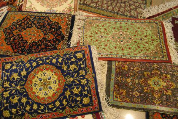 el arte de hacer alfombras