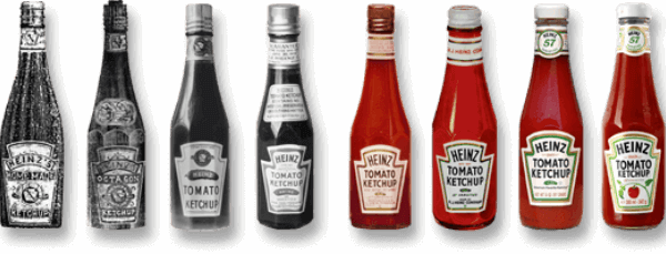 evolución del ketchup