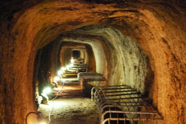 historia tunel Eupalino